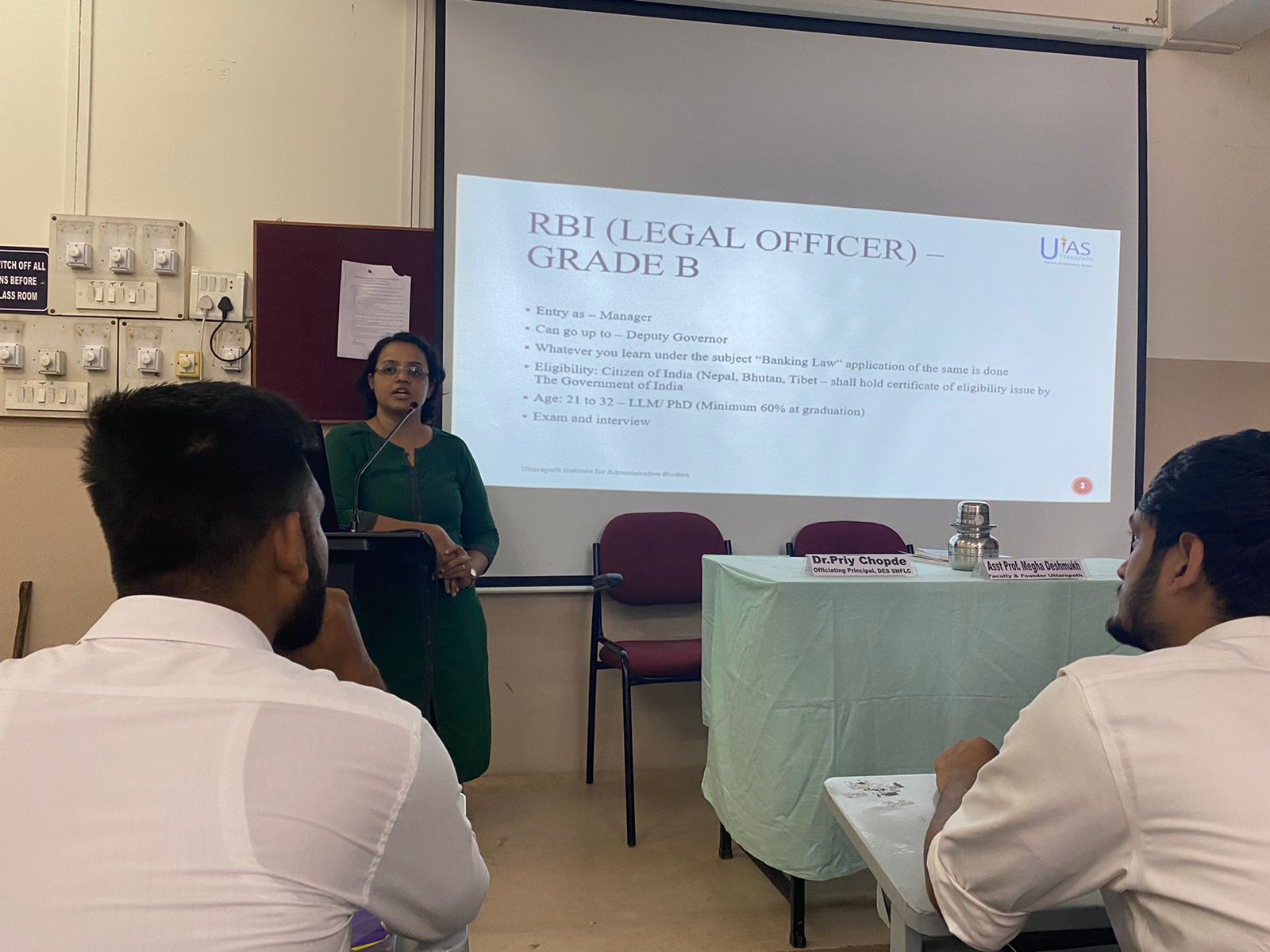 Workshop on Competitive Examination